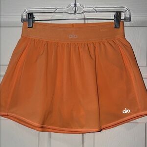 ALO Yoga Orange Skirt